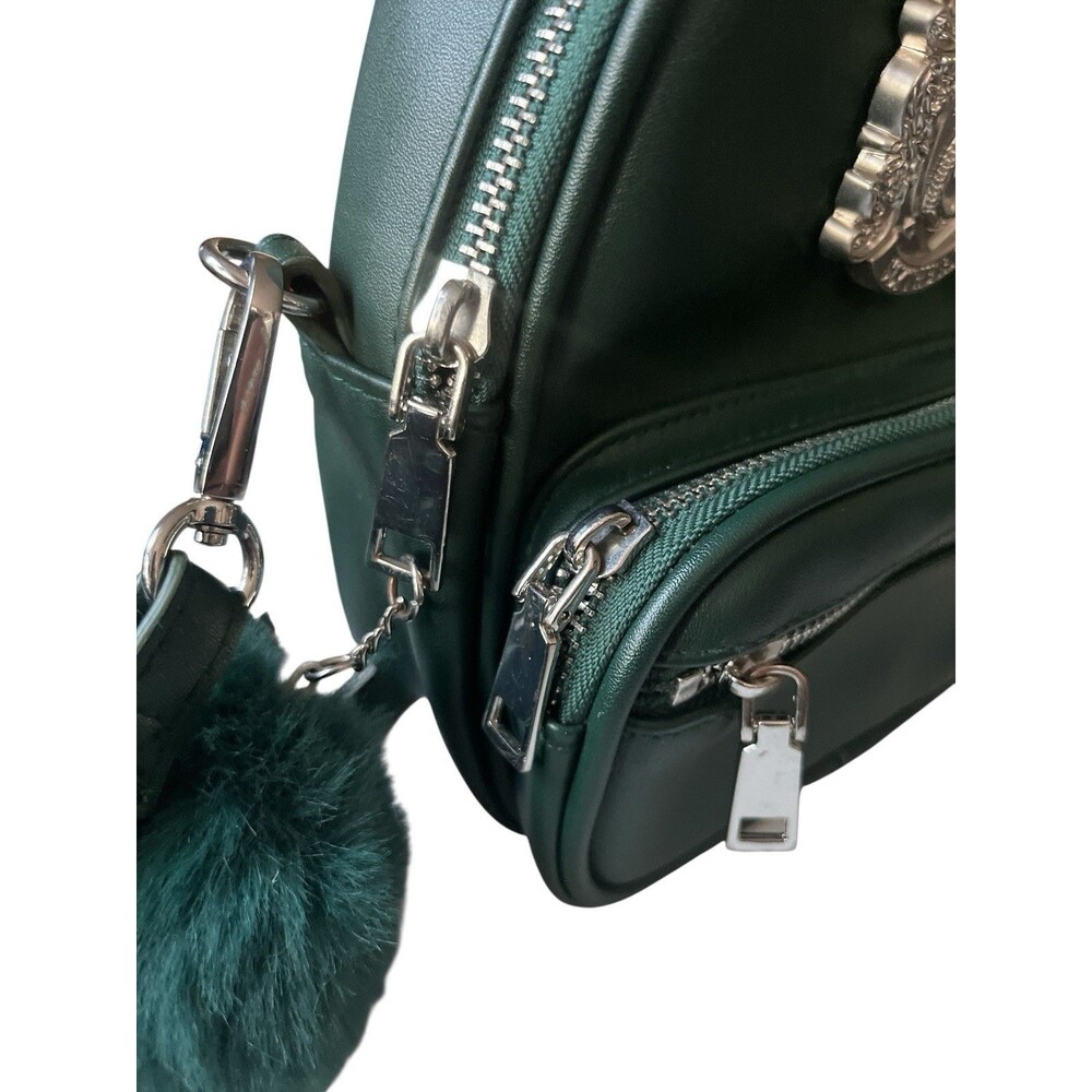 Universal Studios Harry Potter Mini Backpack Slytherin Wizarding 7 x 8" READ - Picture 6 of 8